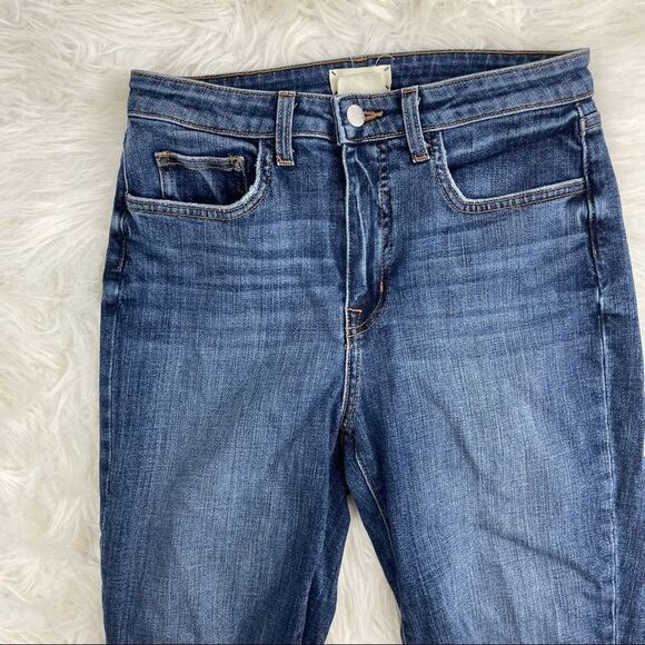 L’Agence High Line Destructed High Rise Skinny Jeans - Picture 6 of 9